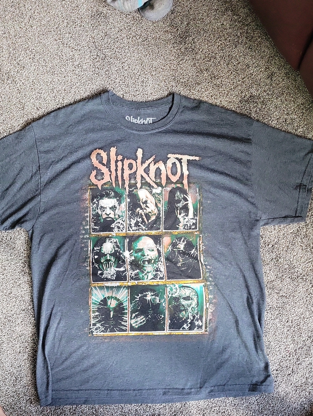 Vintage Slipknot Licensed Heavy Metal T-shirt